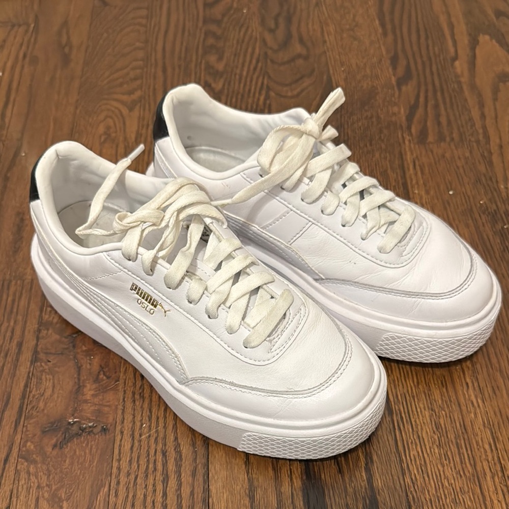 Puma Oslo White Sneakers
